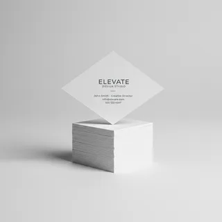 diamond visiting cards — photo 3