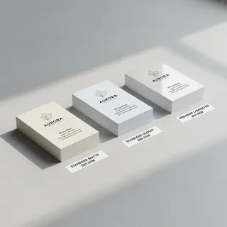 Glossy Visiting Cards — photo 2