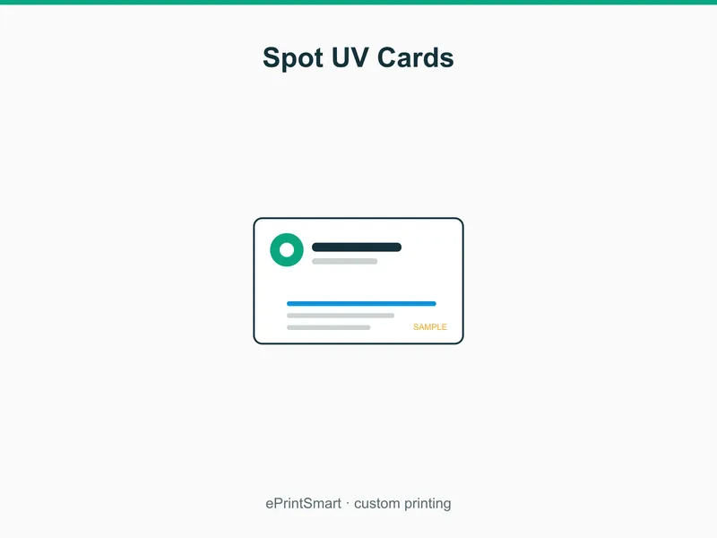 Spot UV Cards — demo 1