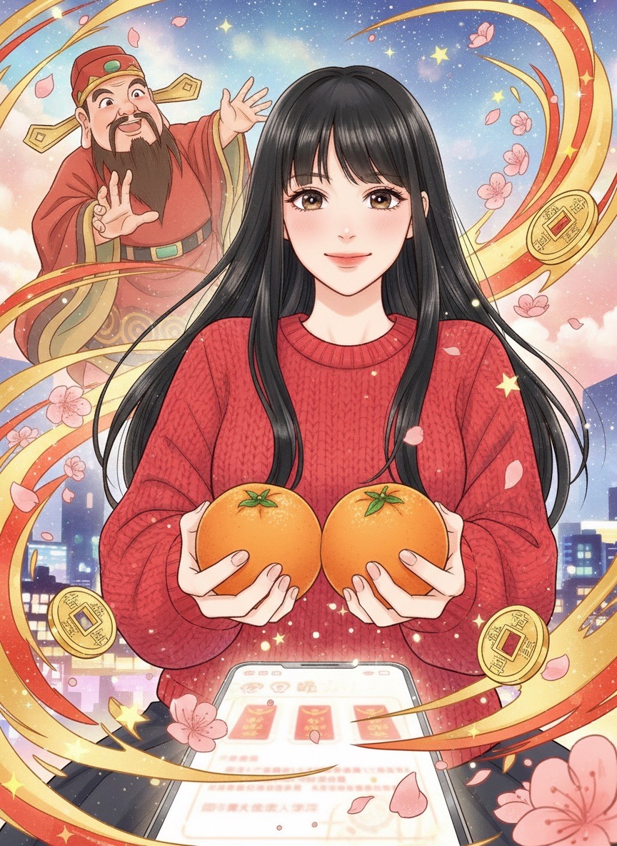 2026財神強行掛號：小悅的誠摯祝福