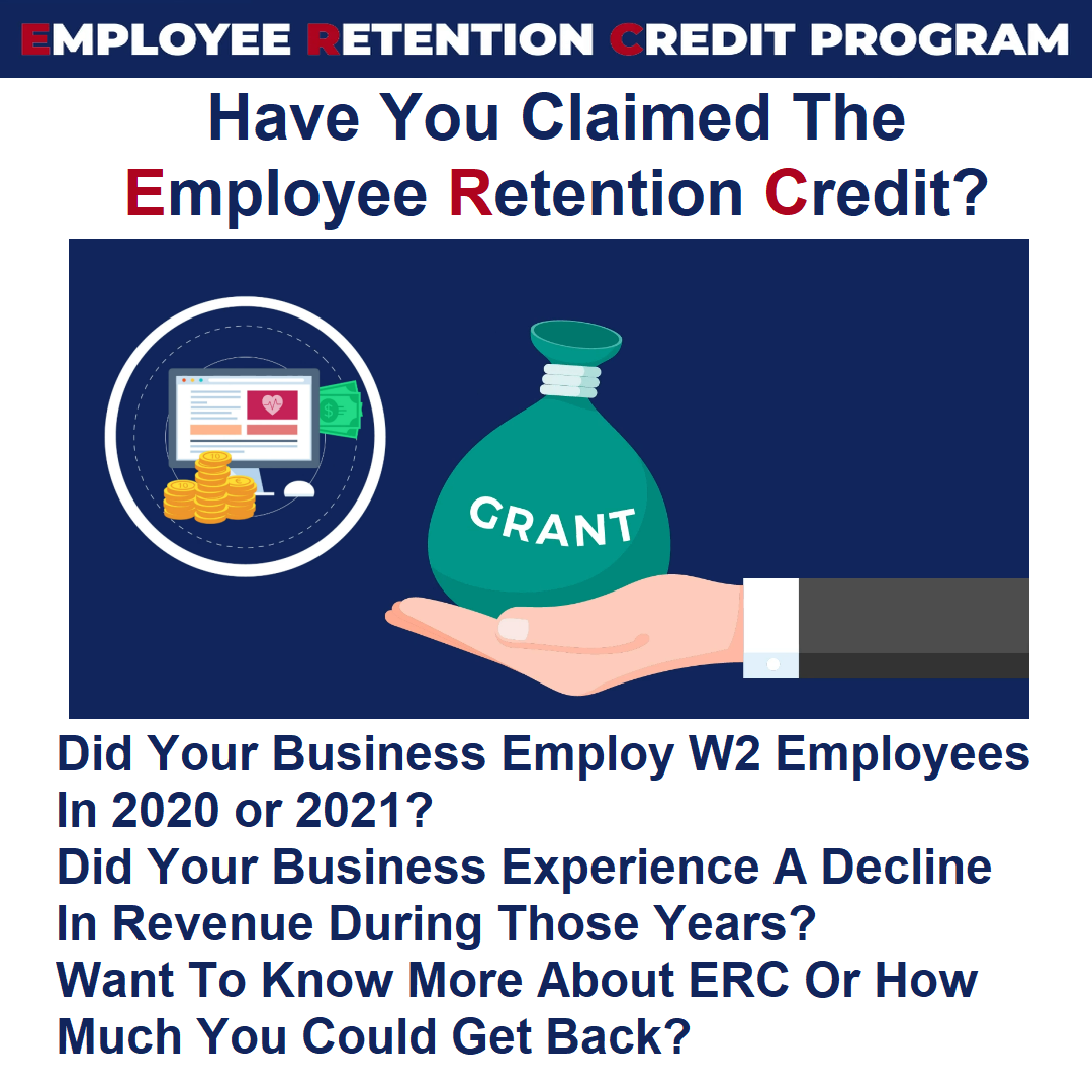 is employee retention credit taxable in california