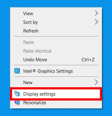 如何访问 Windows 显示设置