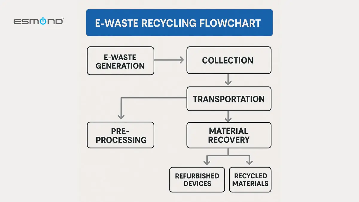 example for responsible e-waste recycling options