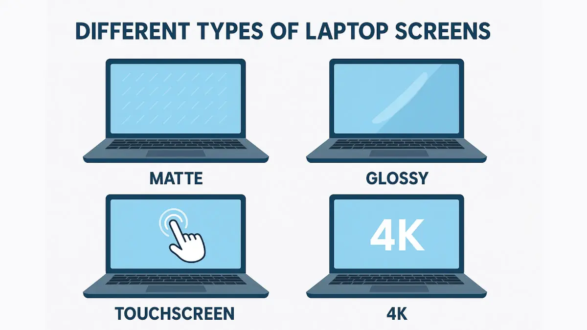 Laptop Screen Types: IPS, TN, VA Comparison Guide