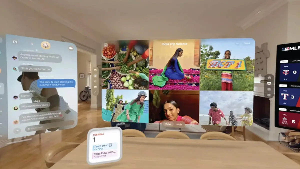 Apple Vision Pro showcased at WWDC 2025 with new software updates and immersive spatial computing enhancements.