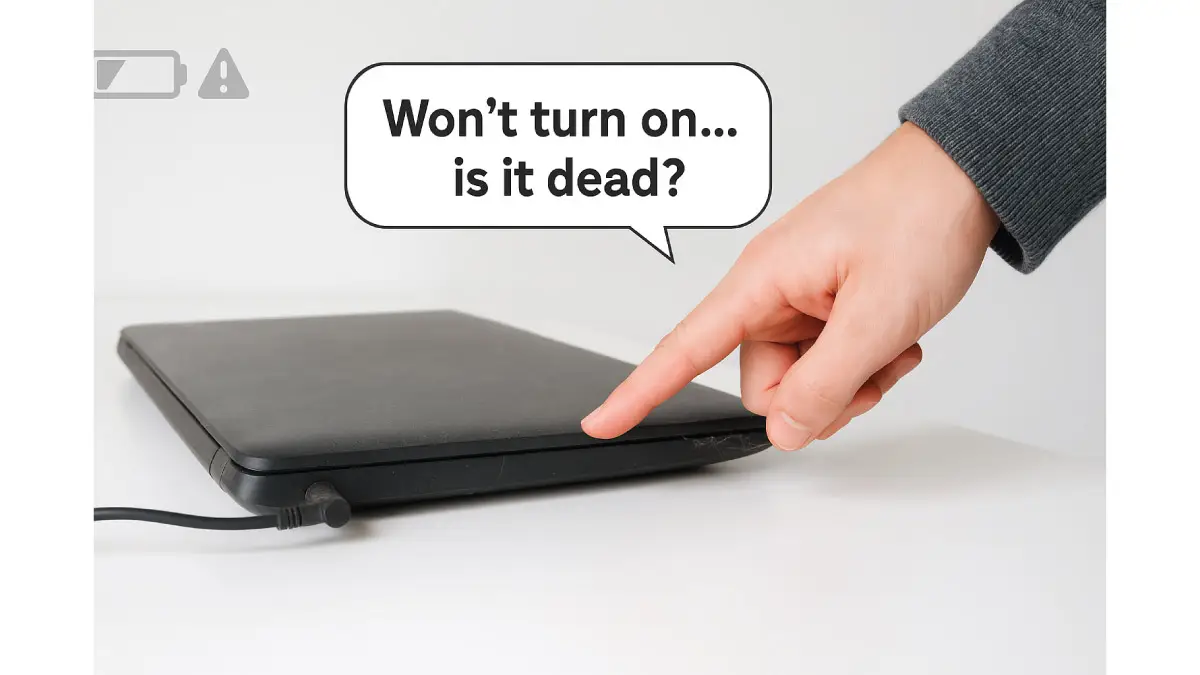 Laptop Won't Turn On After Storage? How to Fix It