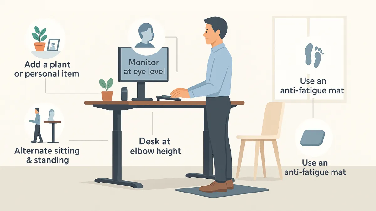 Modern Standing Desk Singapore | 2025 Design Trends