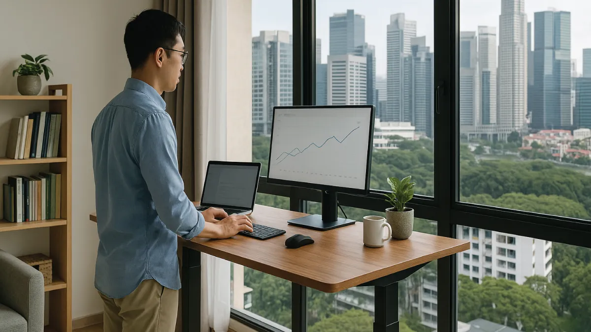Standing Desk Productivity Singapore | Vival Table