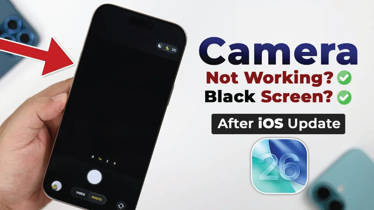 iPhone Camera Not Working After iOS Update (Fixes)