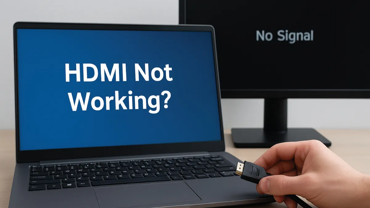 HDMI Not Working on Laptop? Fix It Fast with These Steps
