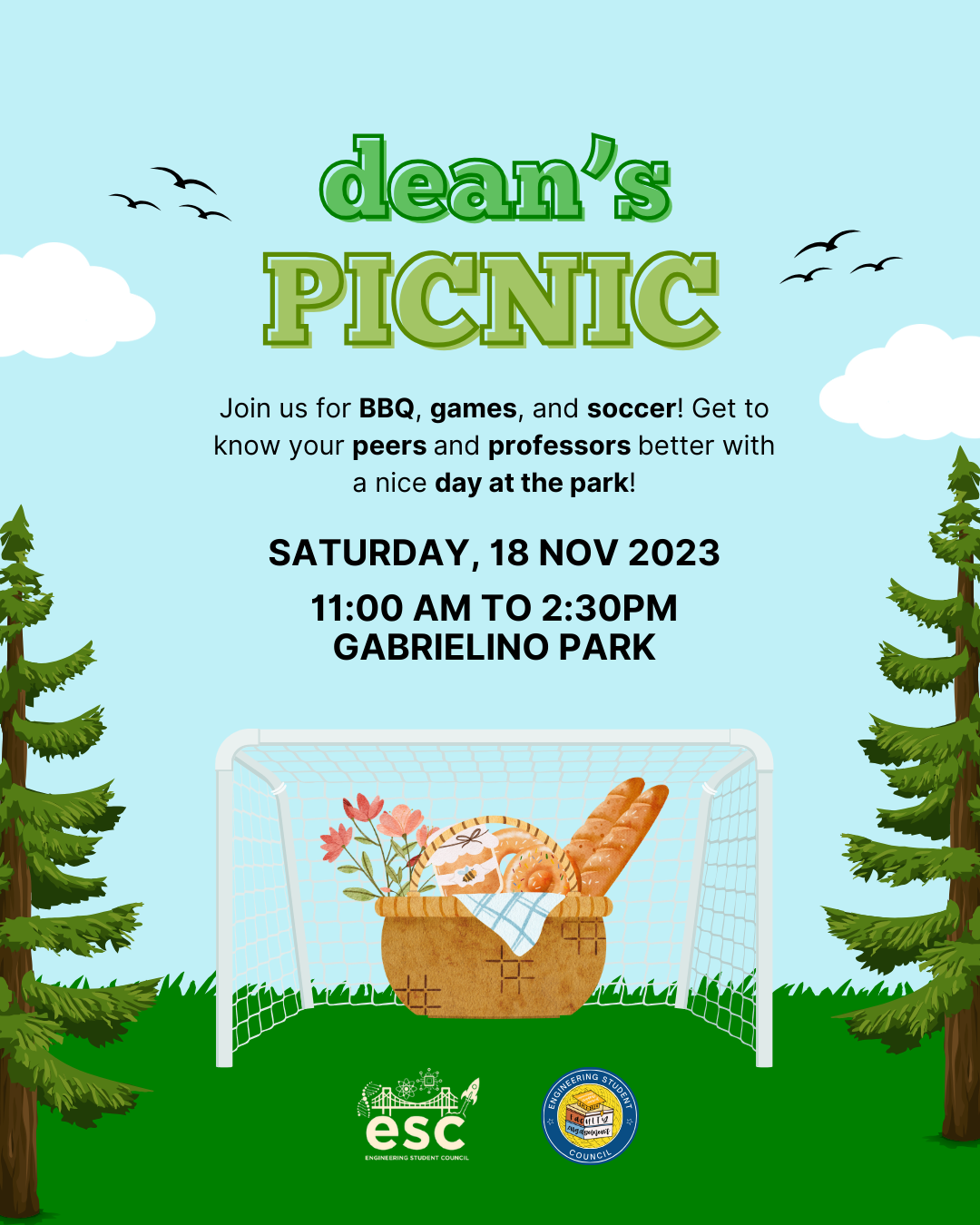 Dean's Picnic Flyer