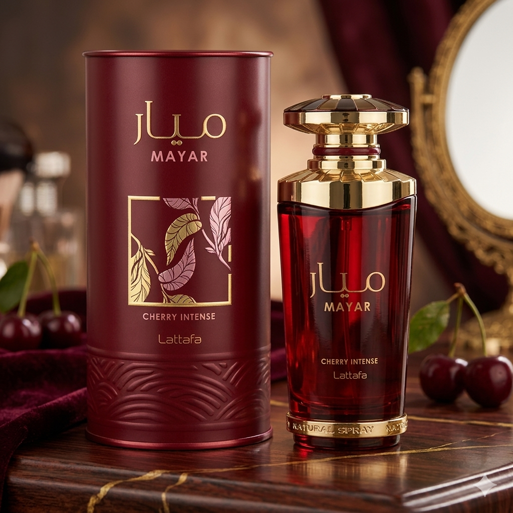 Mayar Cherry Edp 100 Ml Mujer Dupe Black Opium Over Red