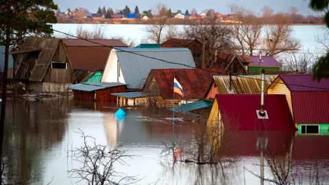 Inundaciones en Rusia causan cinco muertes y miles de evacuaciones