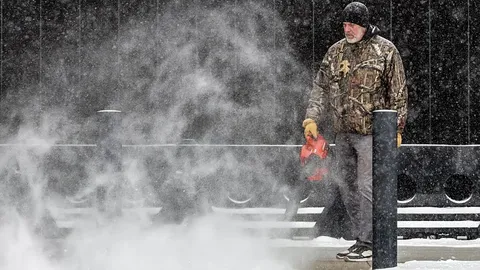 Los terremotos de hielo en EE.UU.