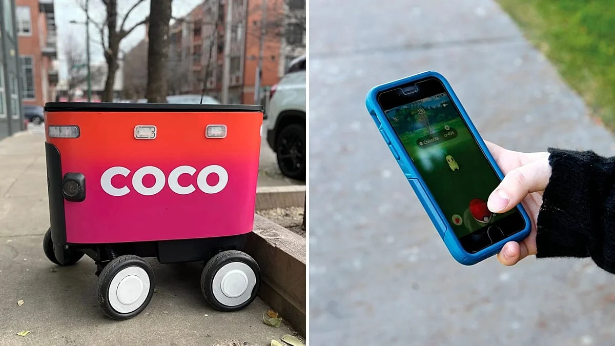 Los jugadores de Pokémon Go colaboran involuntariamente en el entrenamiento de robots de reparto con IA