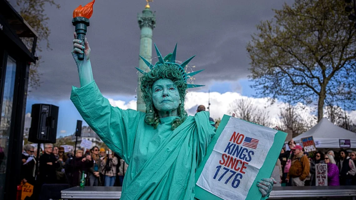 Protestas masivas contra Trump en el día 'No a los Reyes'