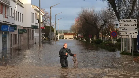 De Leonardo a Marta: Lluvias y Vientos Afectan a España y Portugal