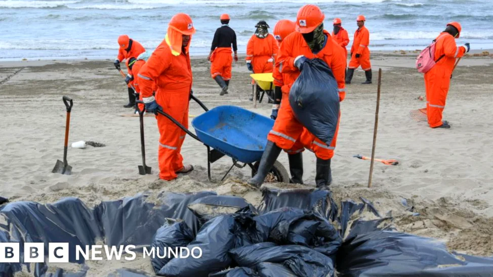 Contaminación por derrame de petróleo en el Golfo de México