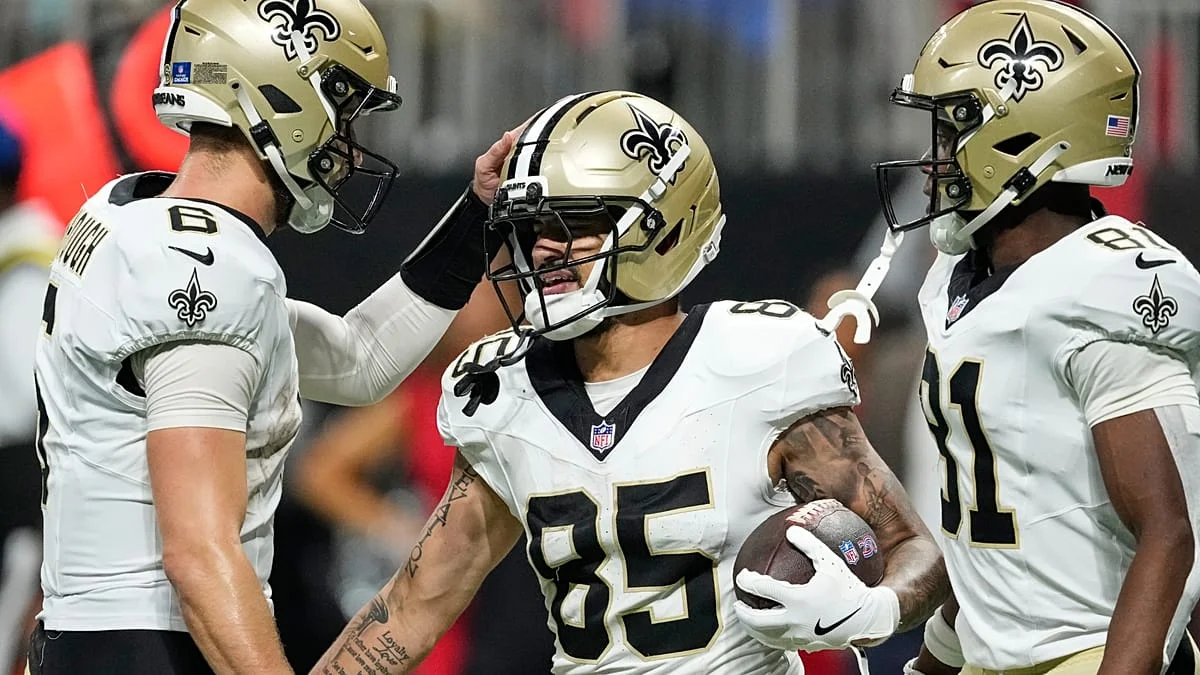 Los New Orleans Saints llegan a París para el primer partido de la NFL