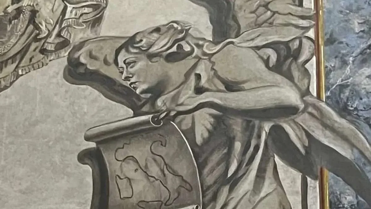 Controversia en Roma: El rostro de Giorgia Meloni en la restauración de una iglesia