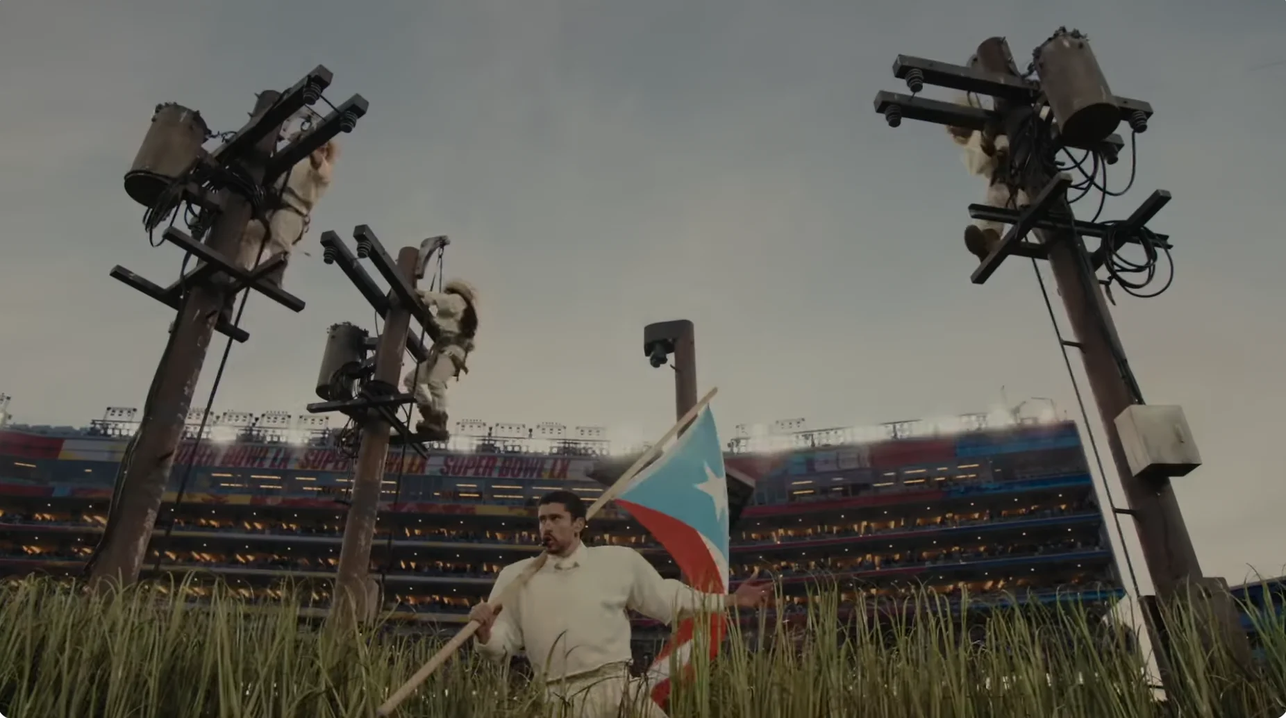 Bad Bunny y la realidad eléctrica de Puerto Rico en el Super Bowl