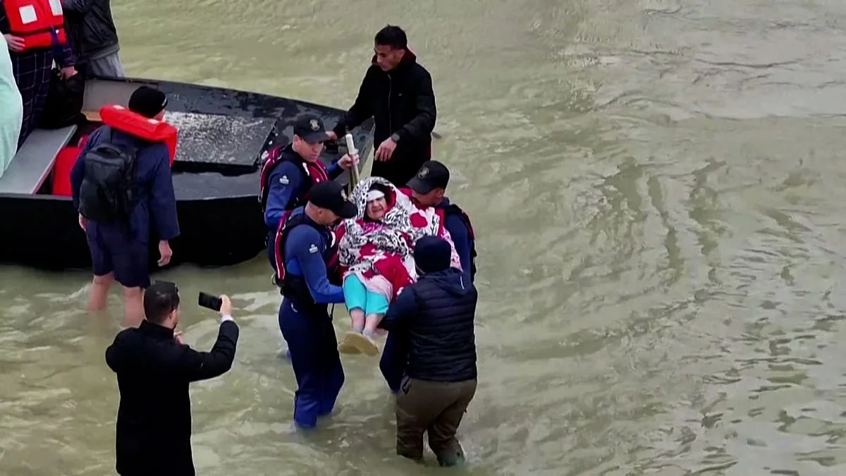 Inundaciones severas en el norte de Marruecos