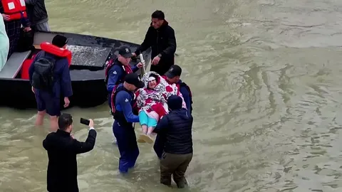 Inundaciones severas en el norte de Marruecos