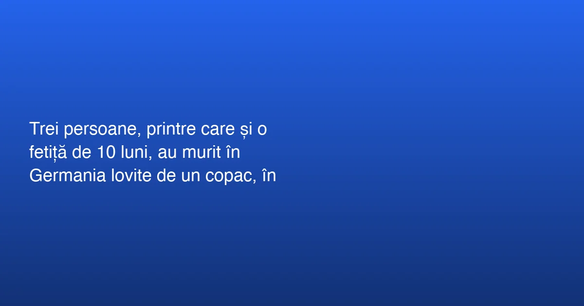 Tragedie în timpul vânătorii de ouă de Paște
