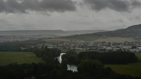 La tormenta Nils causa estragos en Francia