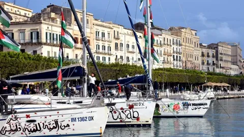 Flotilla hacia Gaza informa sobre interceptación por parte de Israel