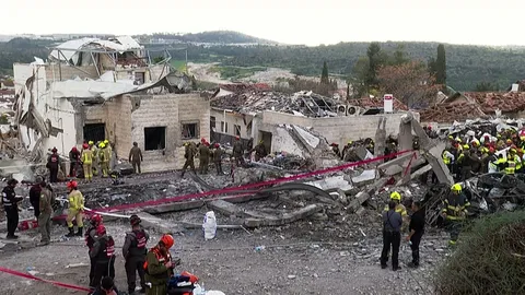 Ataque con misiles iraní sostiene tensiones en Israel