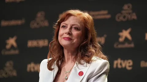 Susan Sarandon elogia a Pedro Sánchez por su postura sobre Gaza