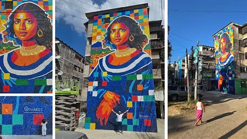 Mural de Tapas de Plástico en El Salvador: Un Logro Artístico y Comunitario