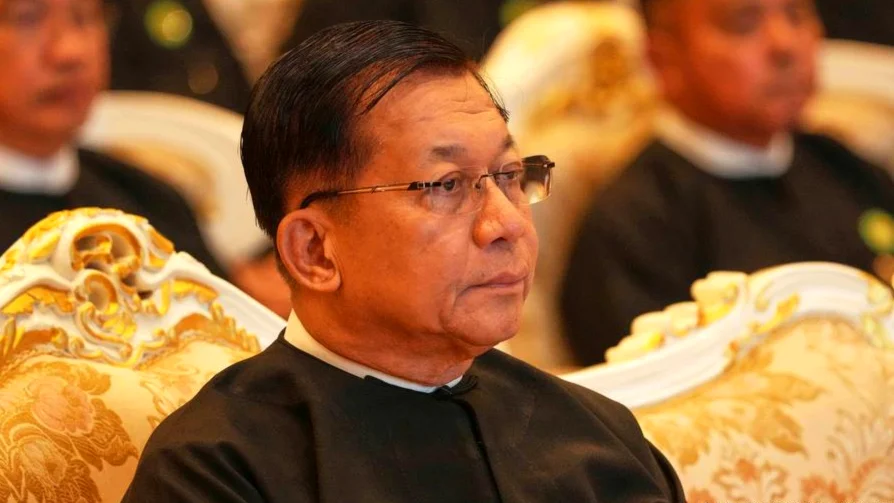 Min Aung Hlaing se convierte en presidente de Birmania