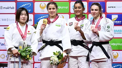 Día 1 en Taskent: Triunfo local al inicio del Grand Slam de Judo 2026
