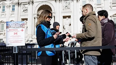 Se Implementa la Tasa de Acceso a la Fontana de Trevi en Roma