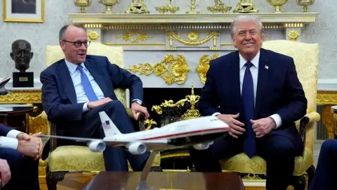 Trump advierte a Merz sobre la situación en Irán y Ucrania