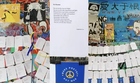 Un Voluntario de Hong Kong en Ucrania