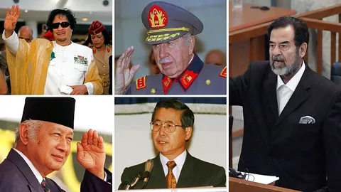 Lecciones para Irán: Caída de dictadores en 50 años