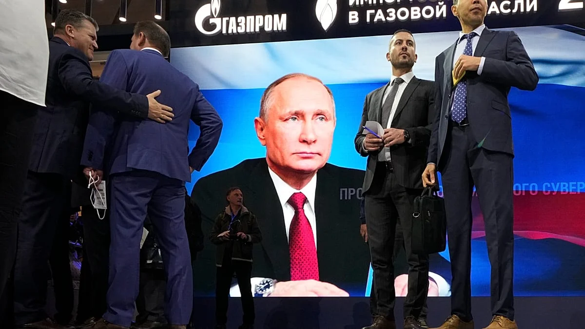 Putin considera cortar el suministro de gas a Europa