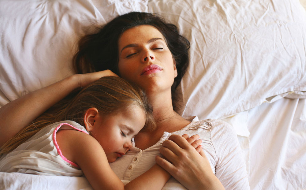 For a Divorced Single  Mom  Cosleeping Takes on New Meaning 