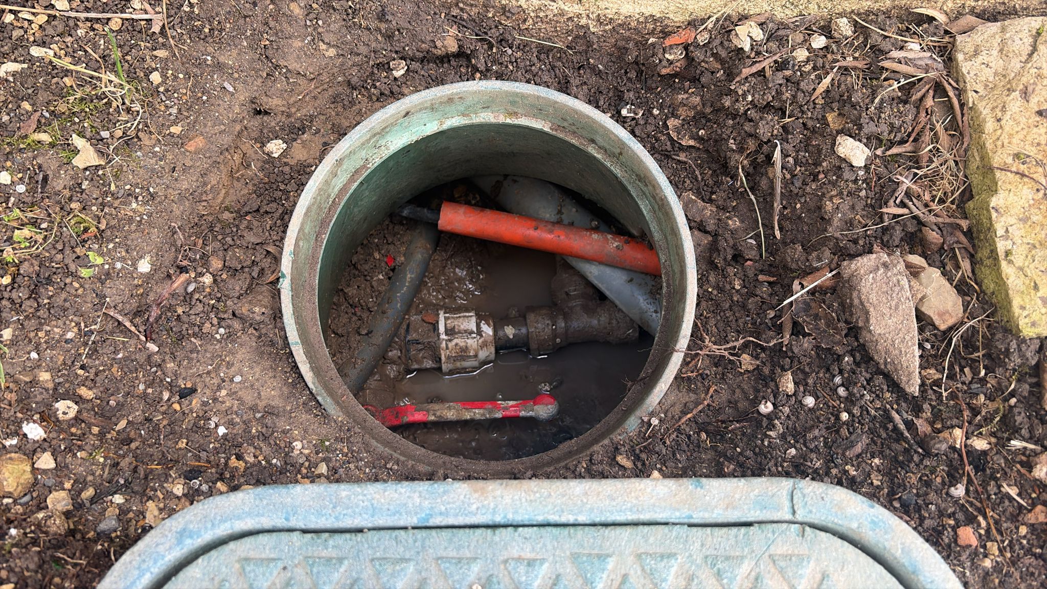 Intervention Fuite d'eau exterieur – Opio