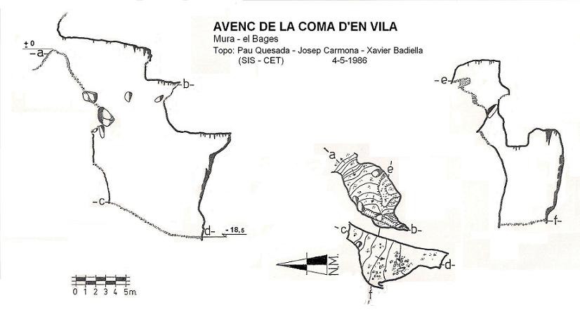 topo 0: Avenc de la Coma d'en Vila