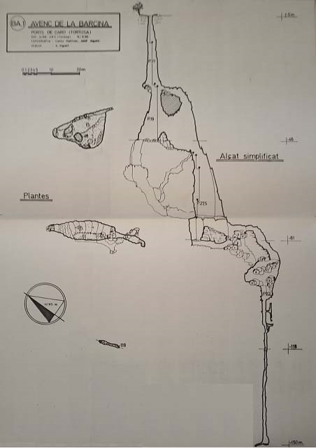 topo 1: Avenc de la Barcina