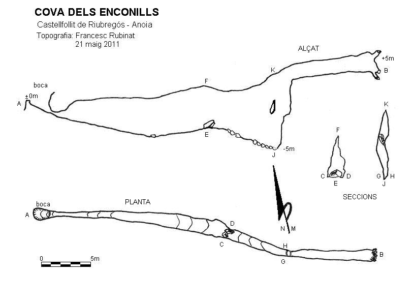 topo 0: Cova dels Enconills