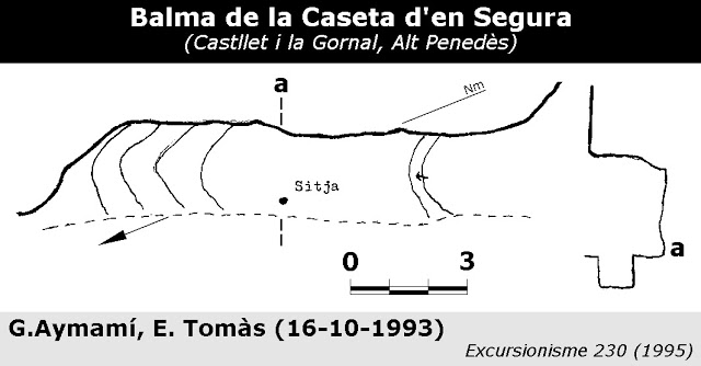 topo 1: Balma de la Caseta d'en Segura