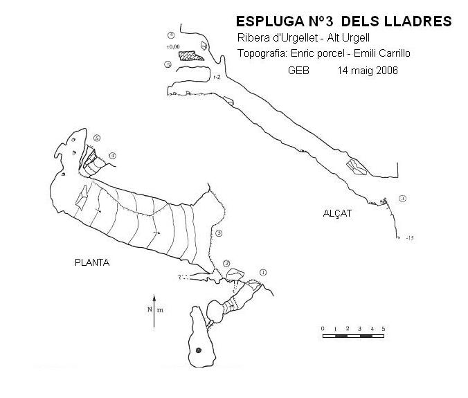 topo 0: Espluga Nº3 dels Lladres