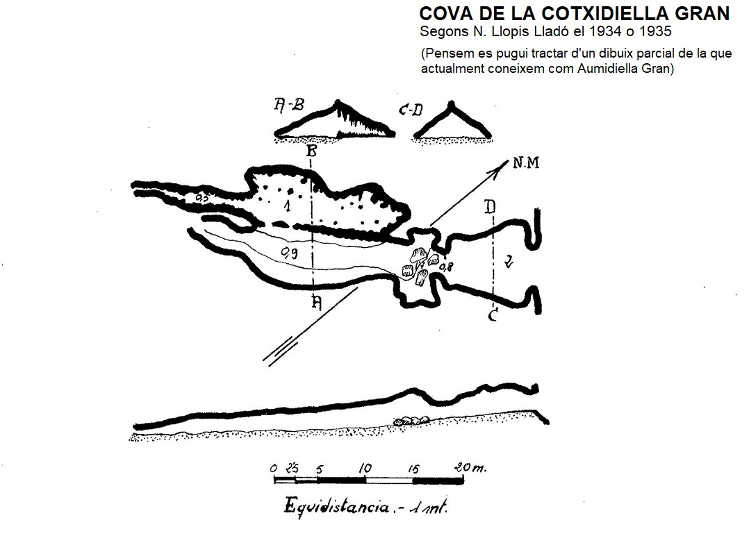 topo 2: Cova de l'Aumidiella Gran