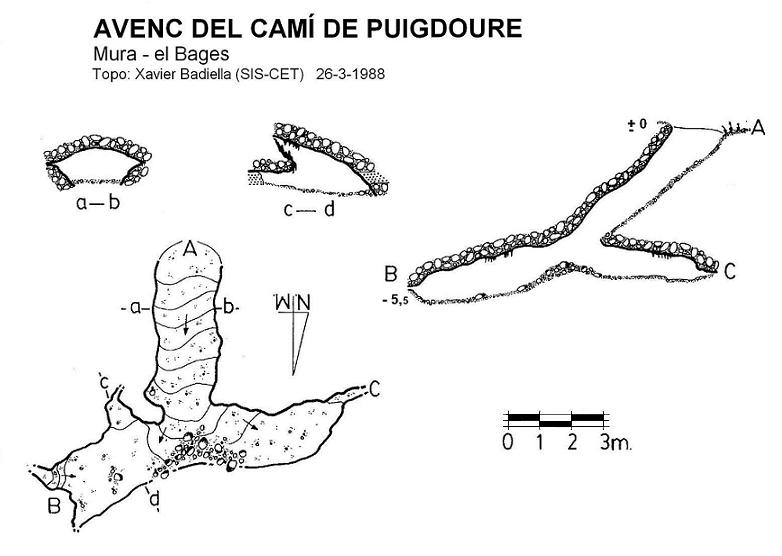 topo 0: Avenc del Camí de Puigdoure