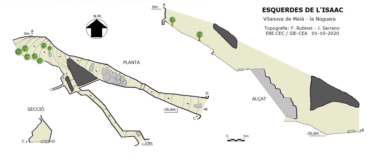 topo 0: Esquerdes de l'Isaac